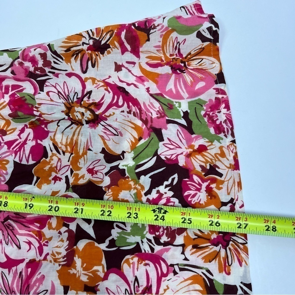 CJ BANKS Women’s Pullover Top Sz X (14W) Multi Color Floral Print Embroidered - Picture 12 of 13